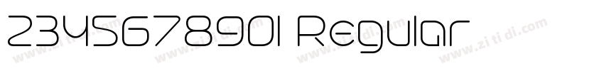 1234567890 Regular字体转换 1234567890 Regular字体转换
